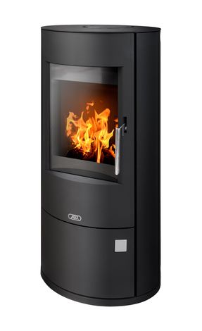 Печь-камин ABX Aspen 7, черная сталь в Кирове